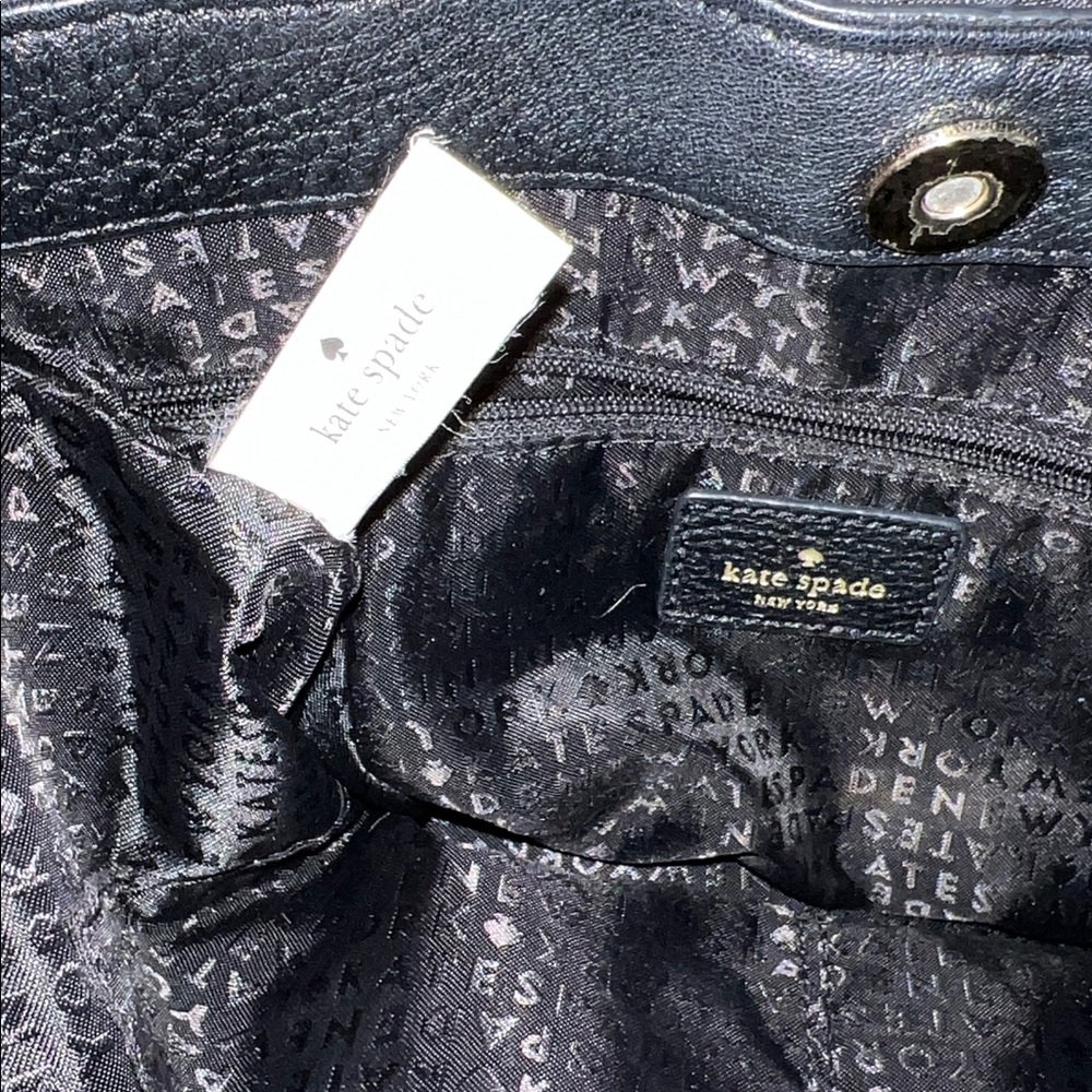Kate Spade Black pebble leather purse - Picture 8 of 15